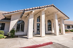 View of facility from the front